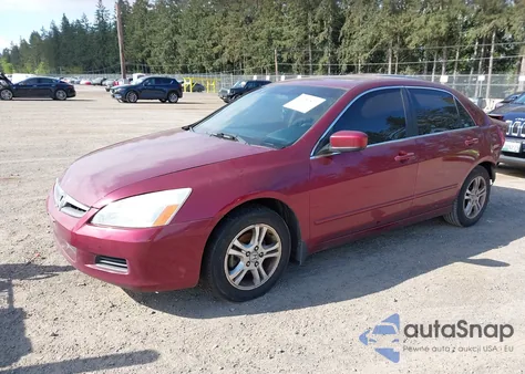 2006 Honda Accord 2.4 Ex z USA, uszkodzony, nr VIN 1HGCM56756A140388